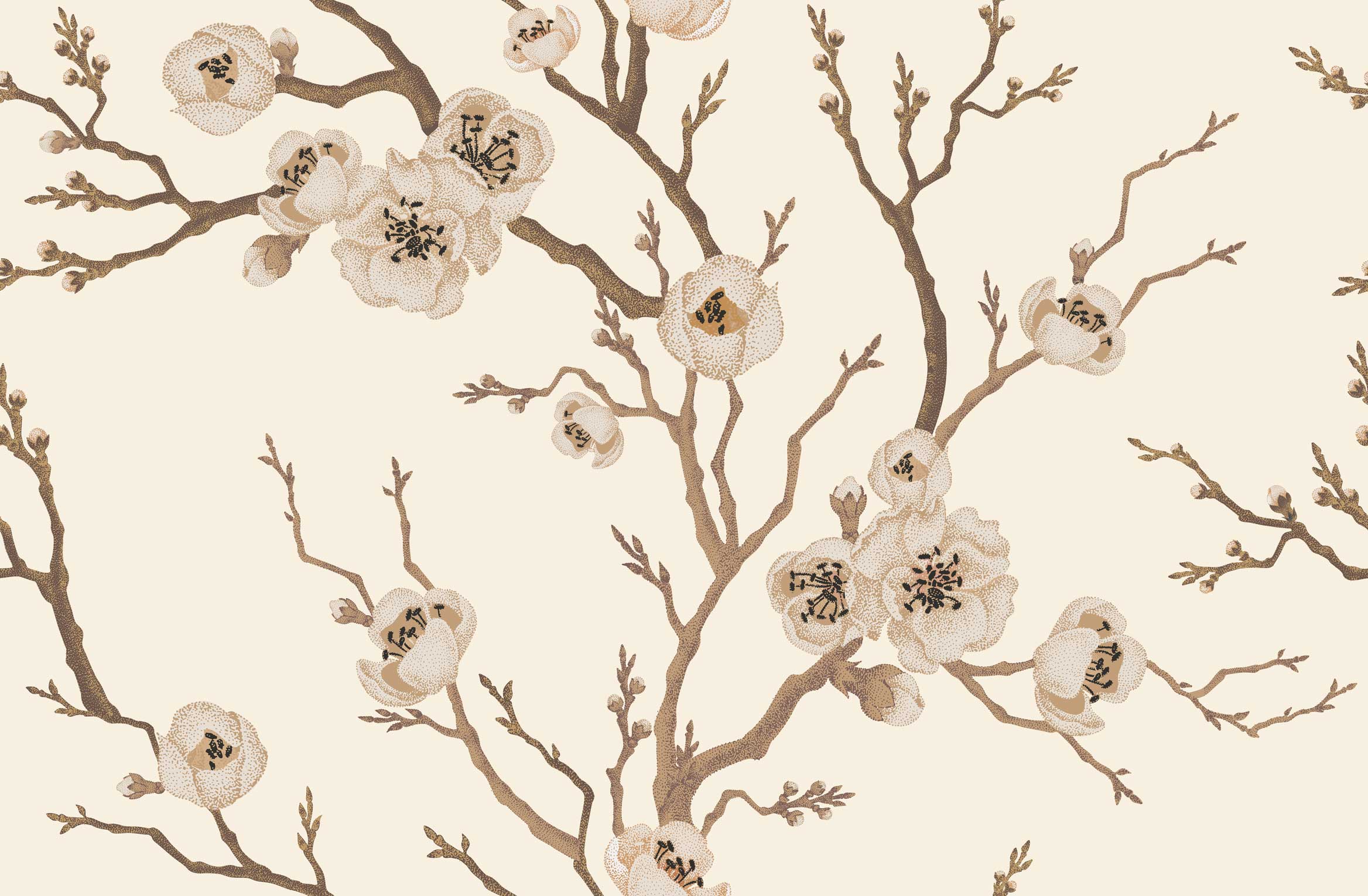 Japanese Floral Background