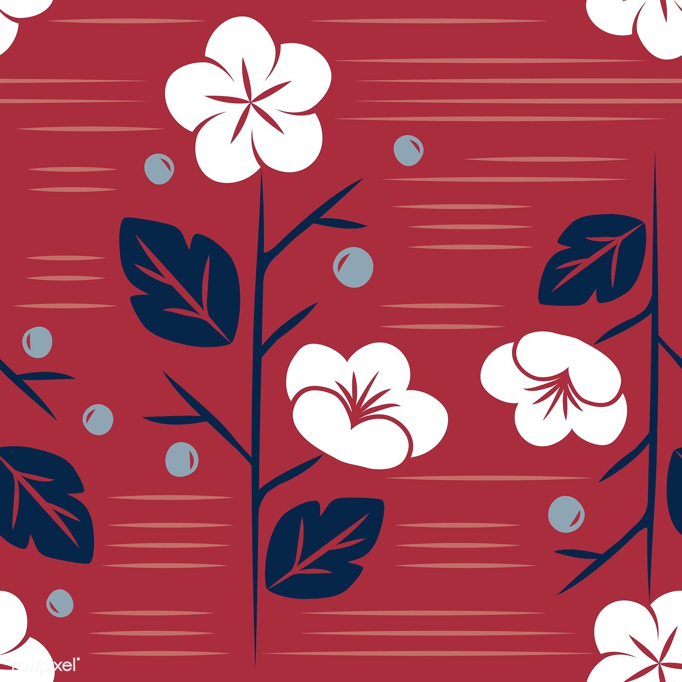 Japanese Floral Background