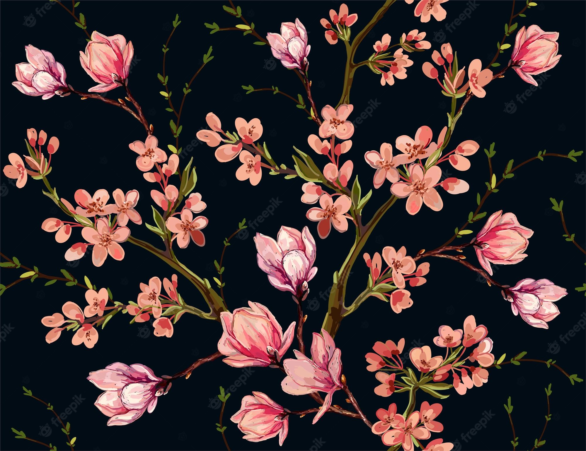 Japanese Flower Backgrounds