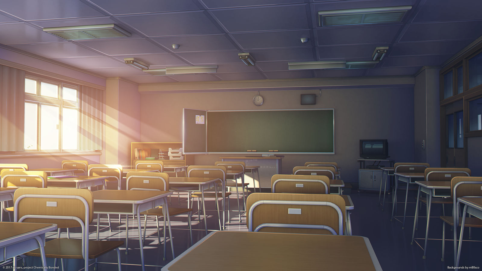 Japanese School Background