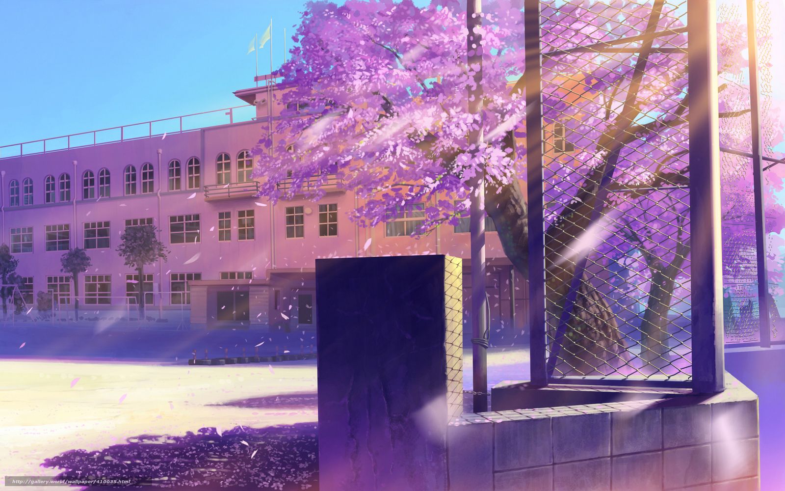 Japanese School Background