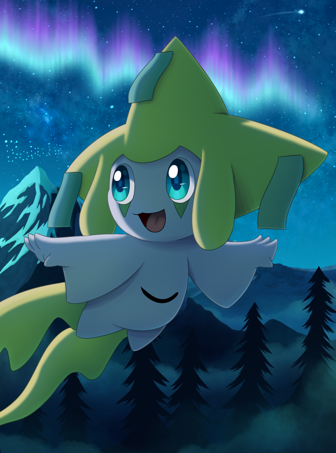 Jirachi Background - Most Popular Jirachi Background Backgrounds ...