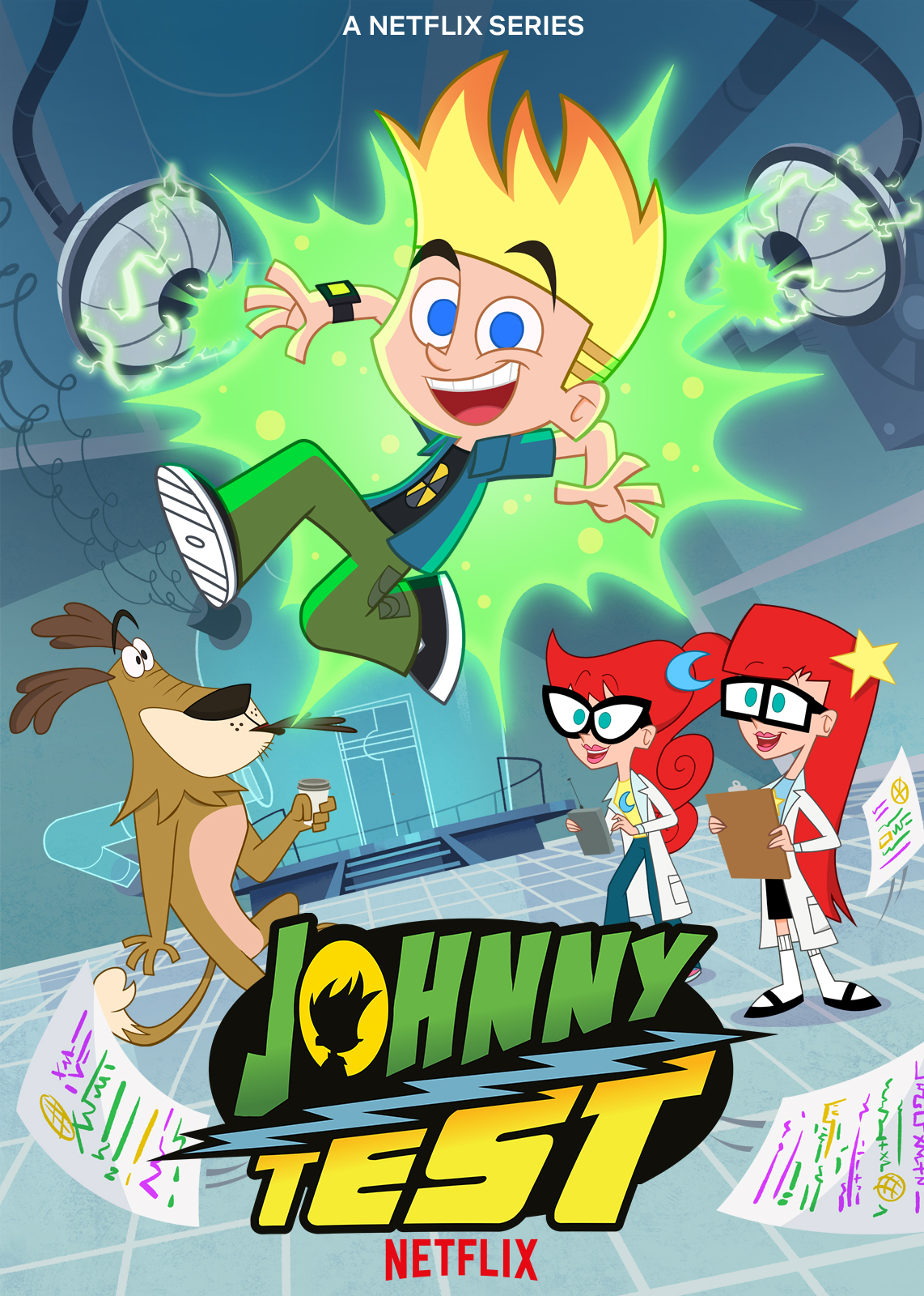 Johnny Test Background