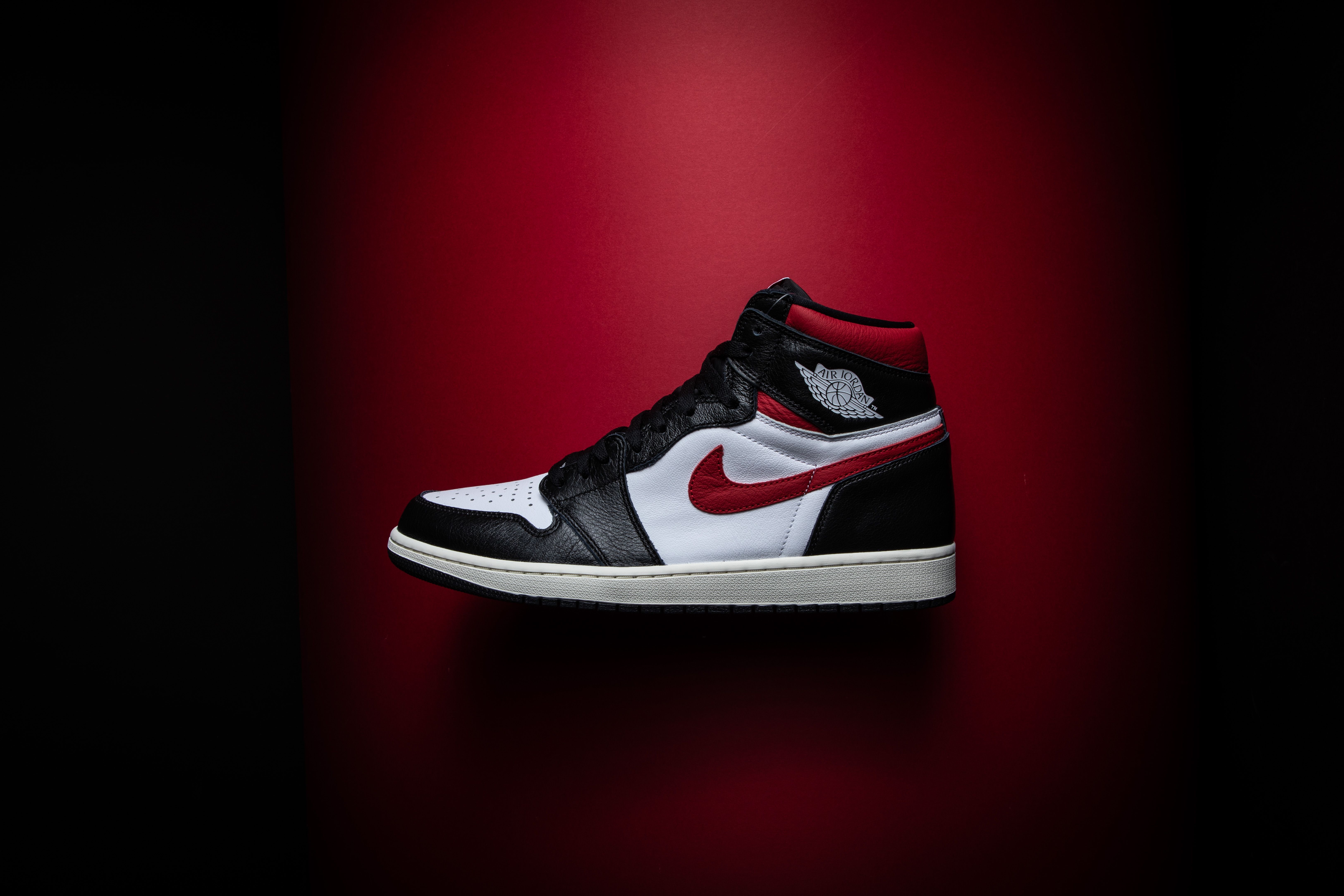 Jordans Black Background