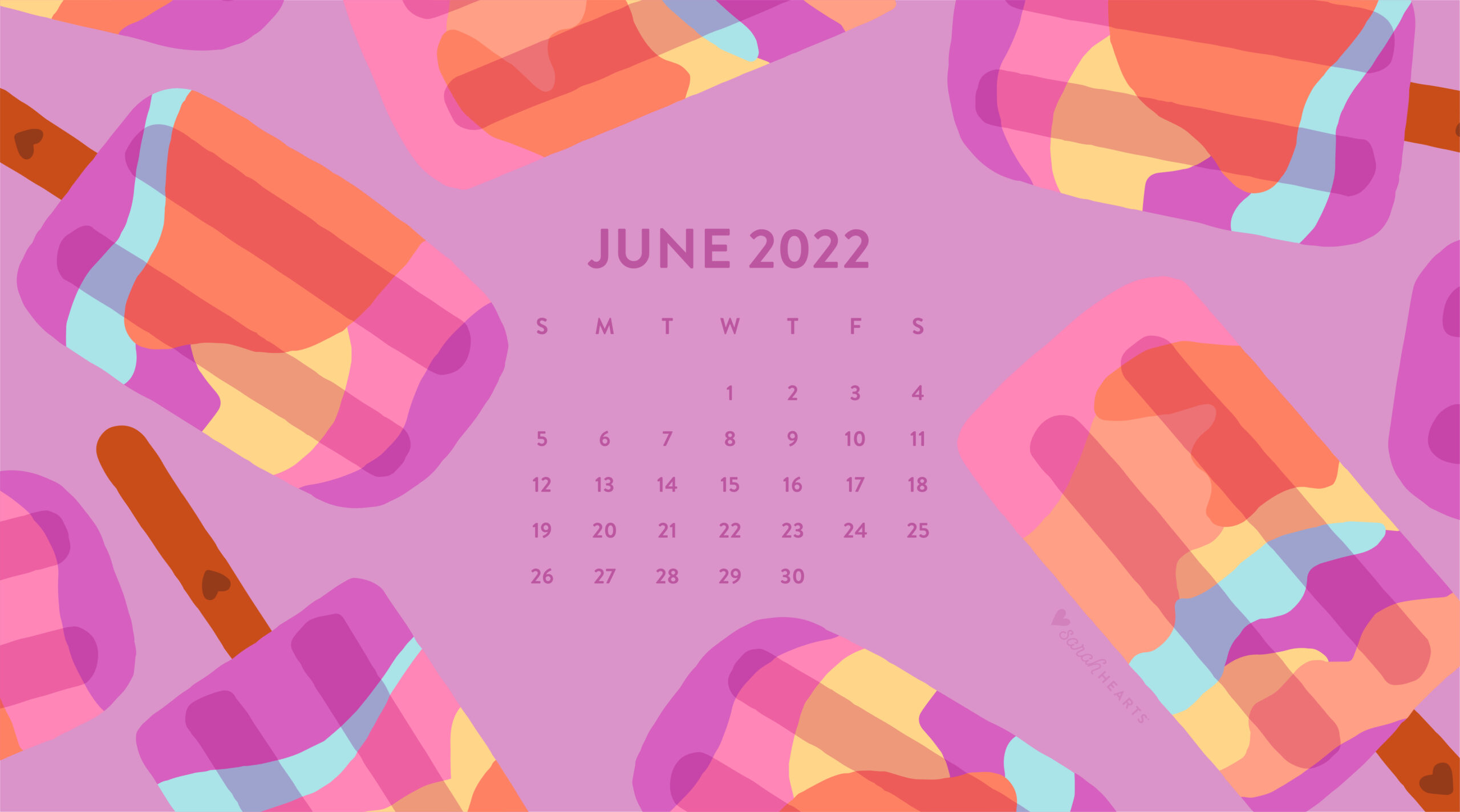 June Background