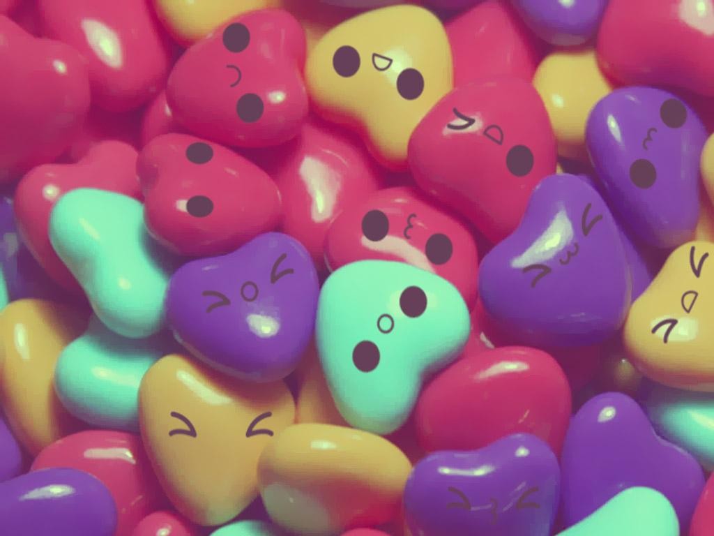 Kawaii Candy Background