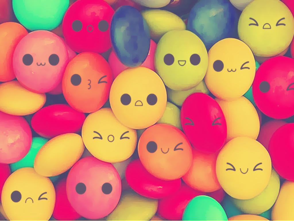 Kawaii Candy Background