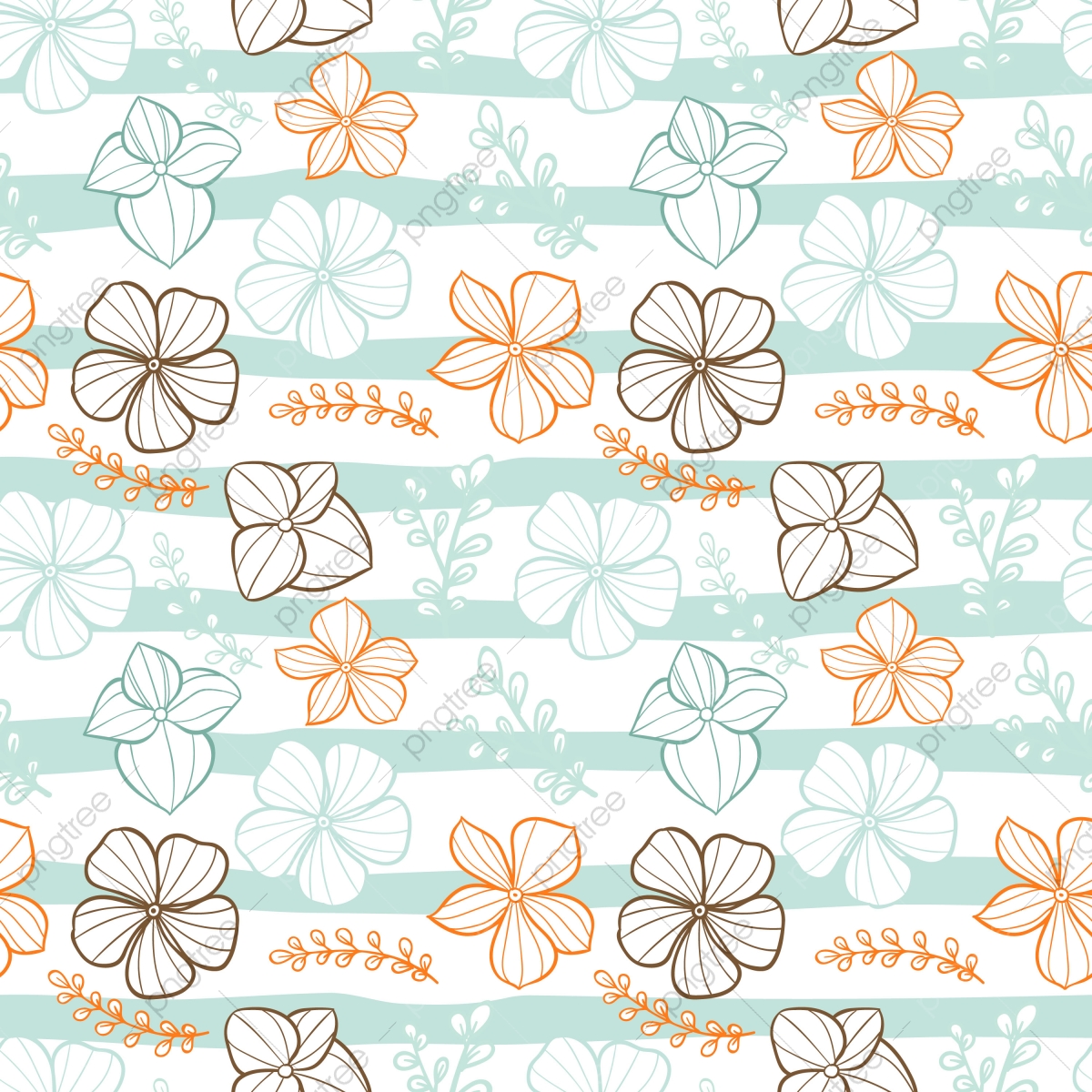 Kawaii Flower Background