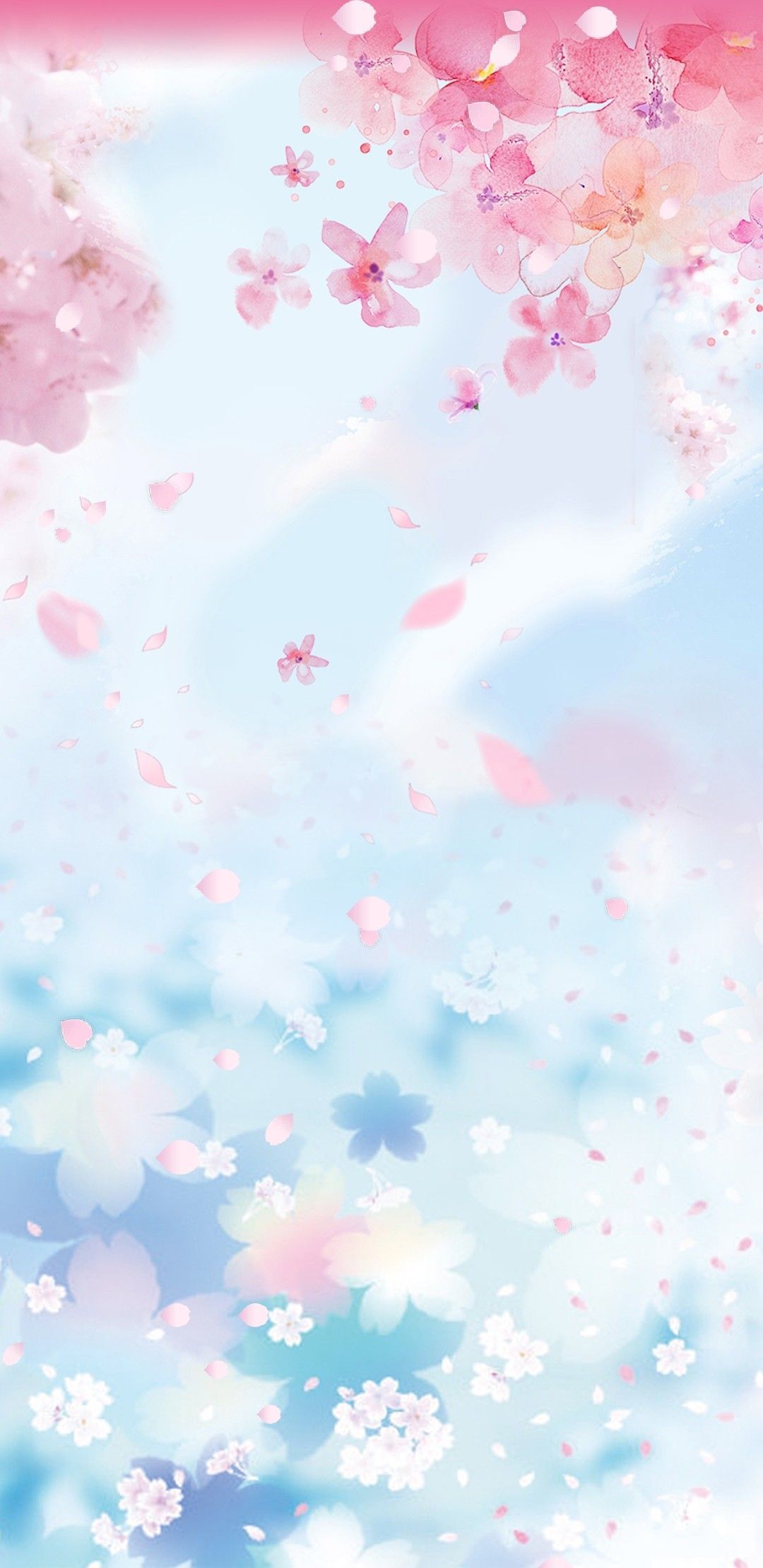 Kawaii Flower Background