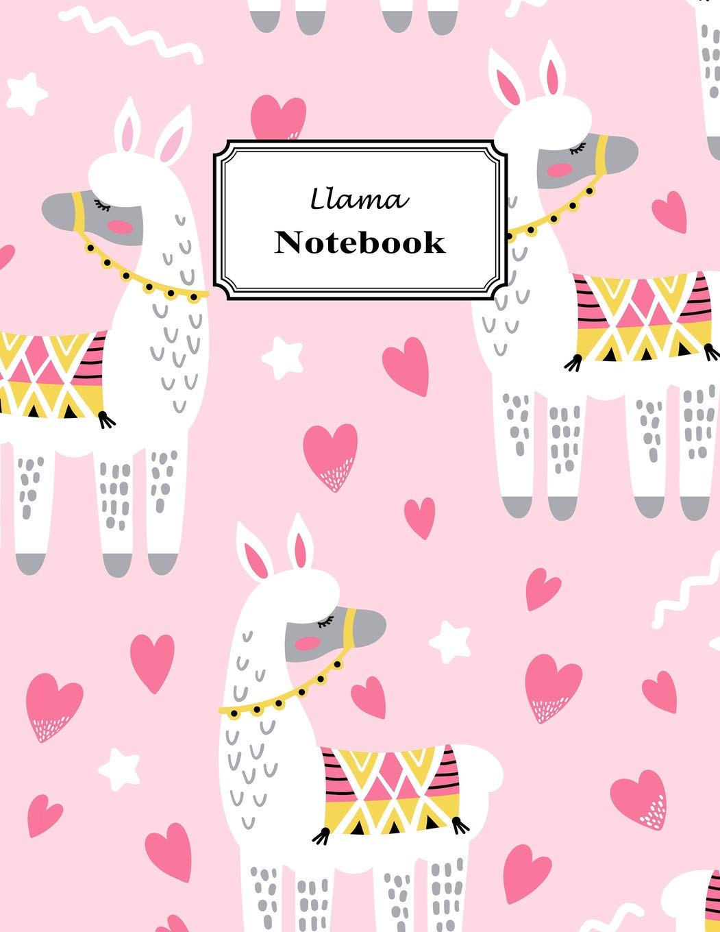 Kawaii Llama Background