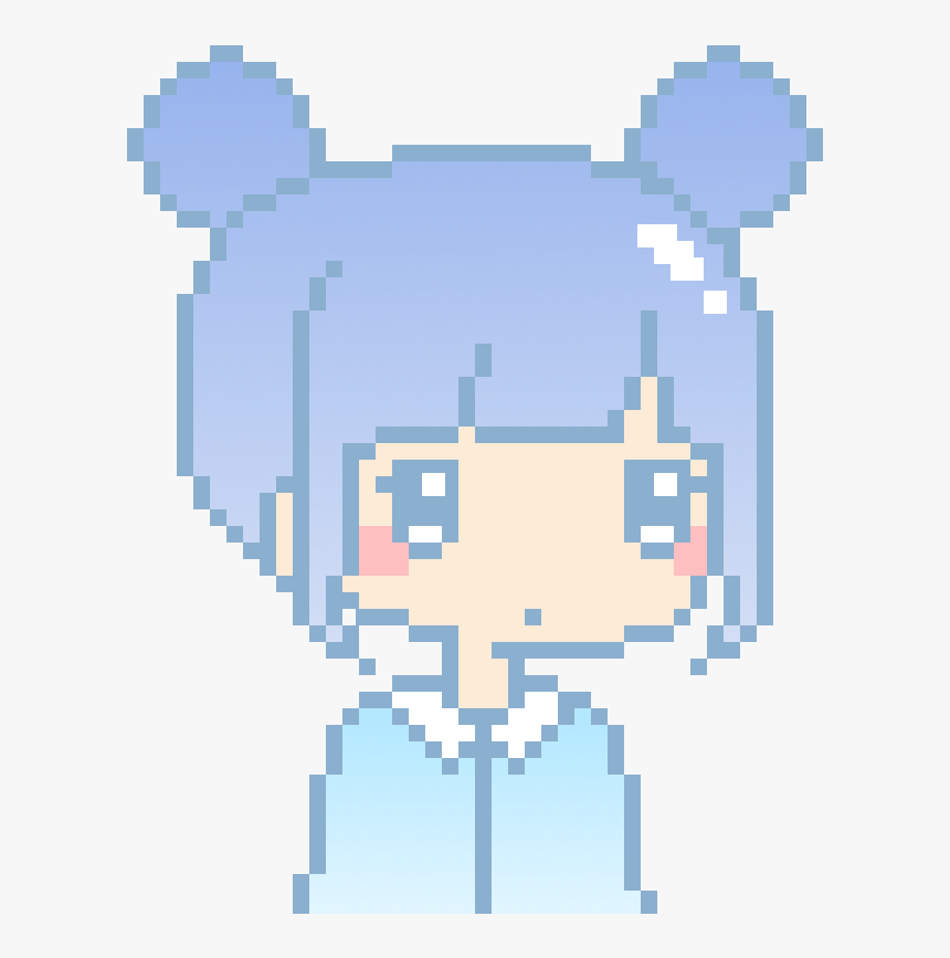 Kawaii Pixel Art Background