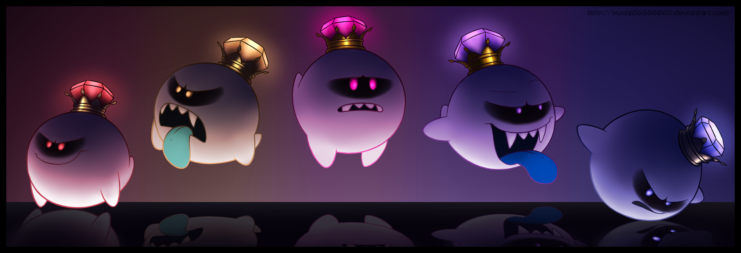 King Boo Background