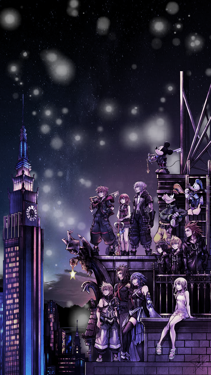 Kingdom Hearts Iphone Background