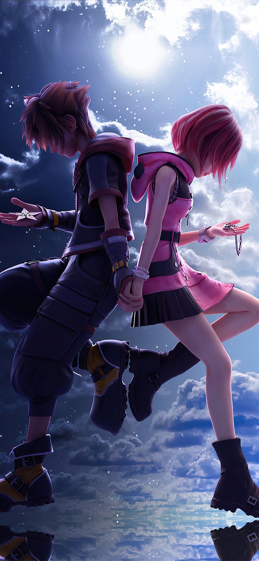 Kingdom Hearts Iphone Background