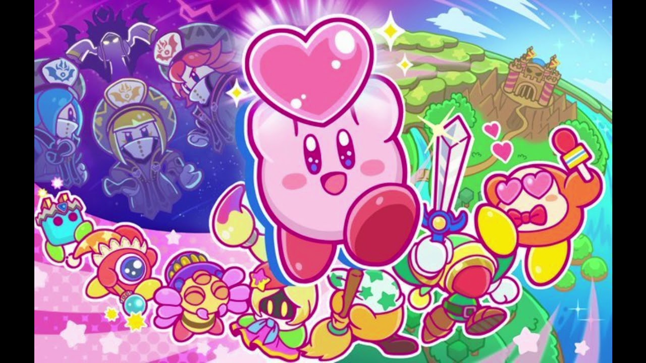 Kirby Star Allies Background