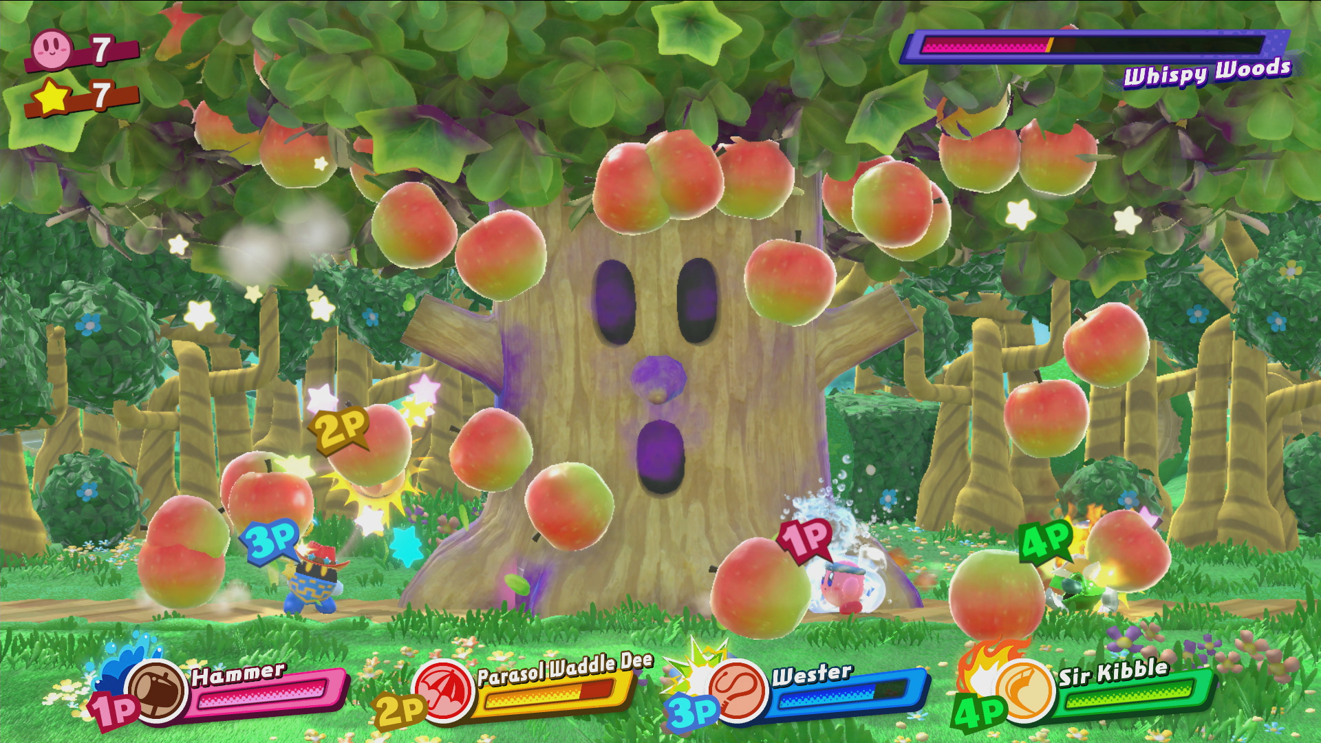 Kirby Star Allies Background
