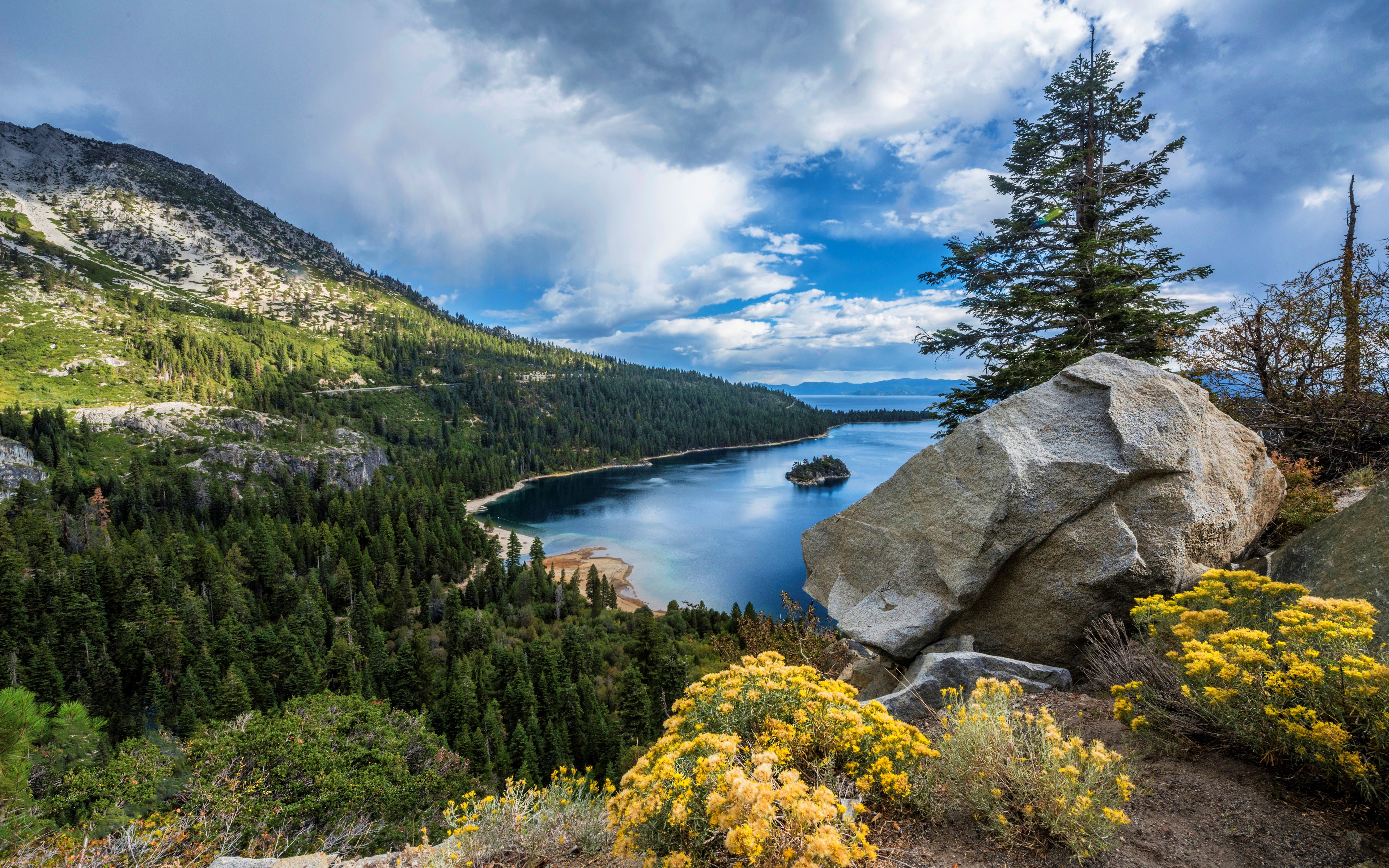 Lake Tahoe Background