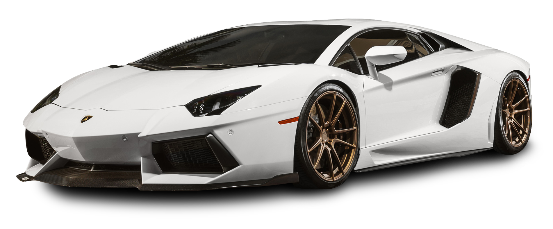 Lamborghini White Background