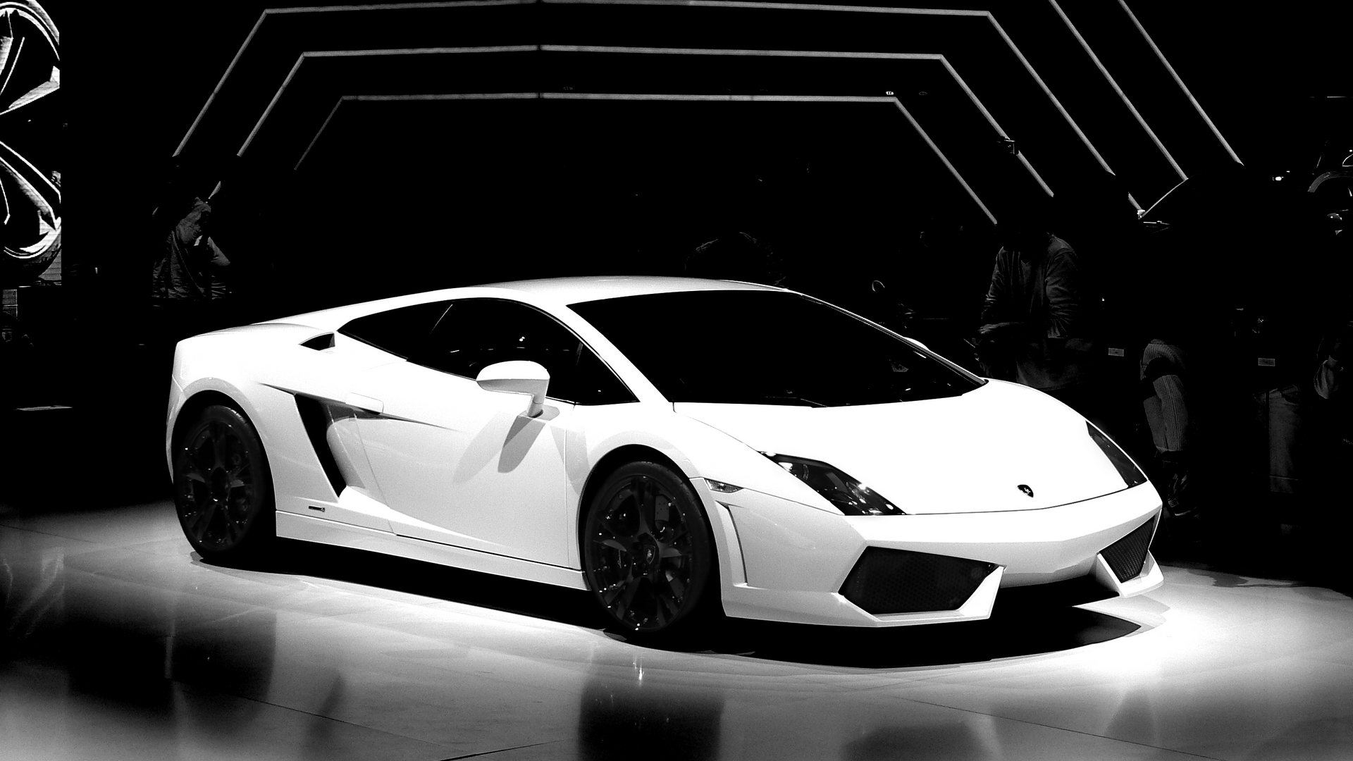 Lamborghini White Background