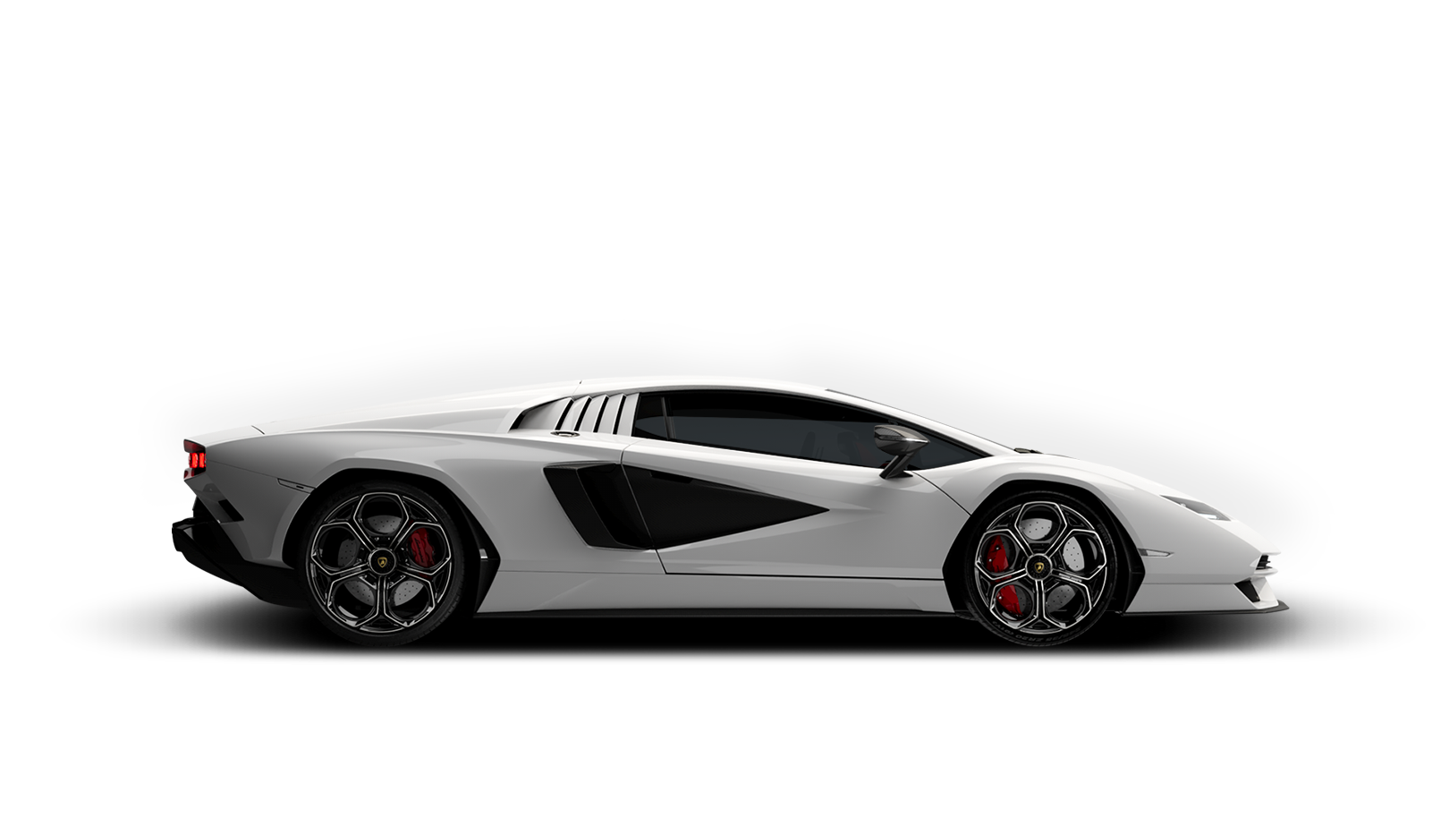 Lamborghini White Background