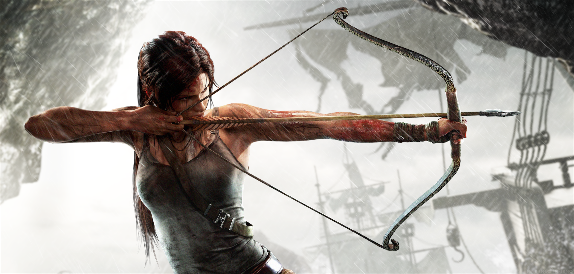 Lara Croft Background