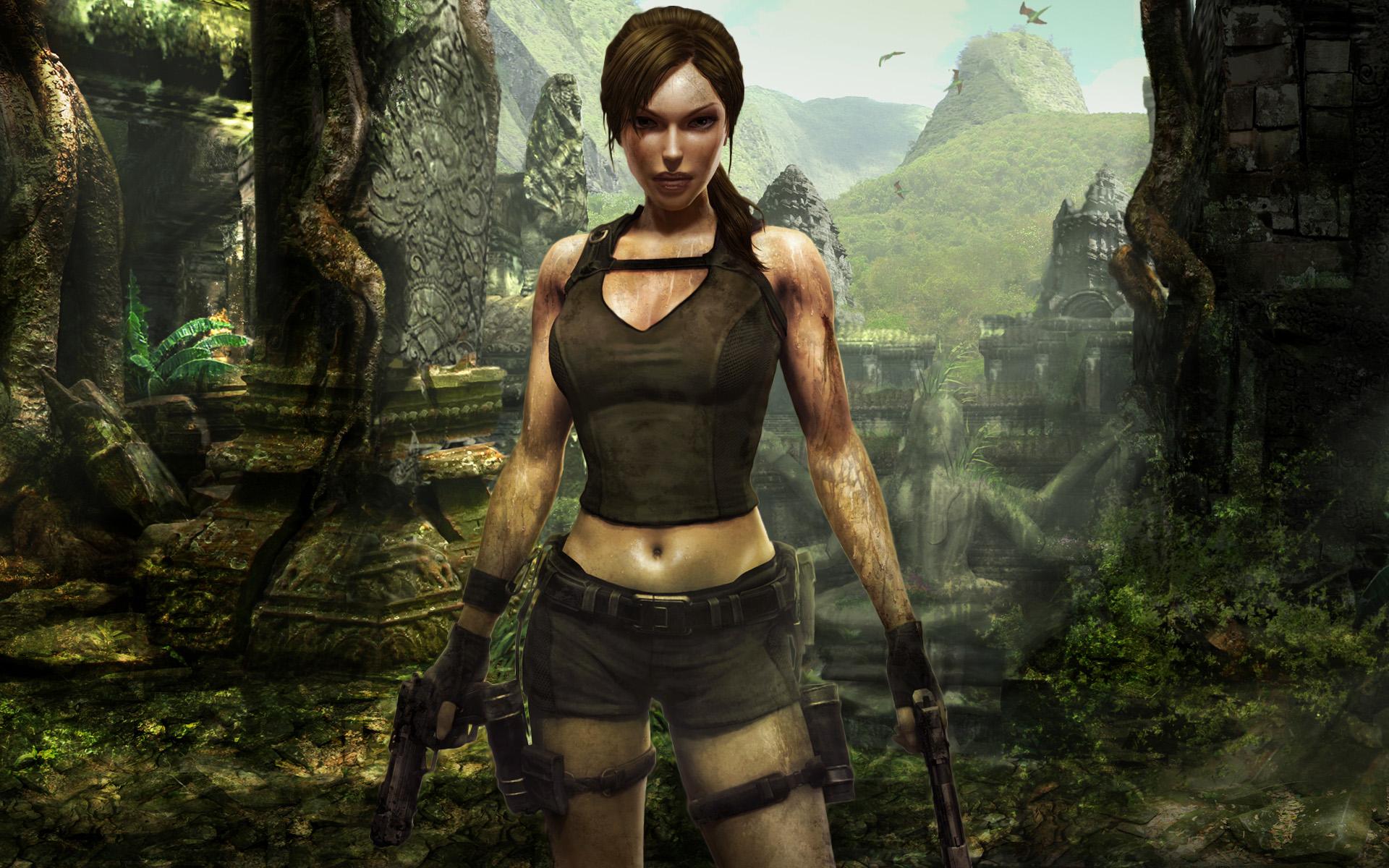 Lara Croft Background