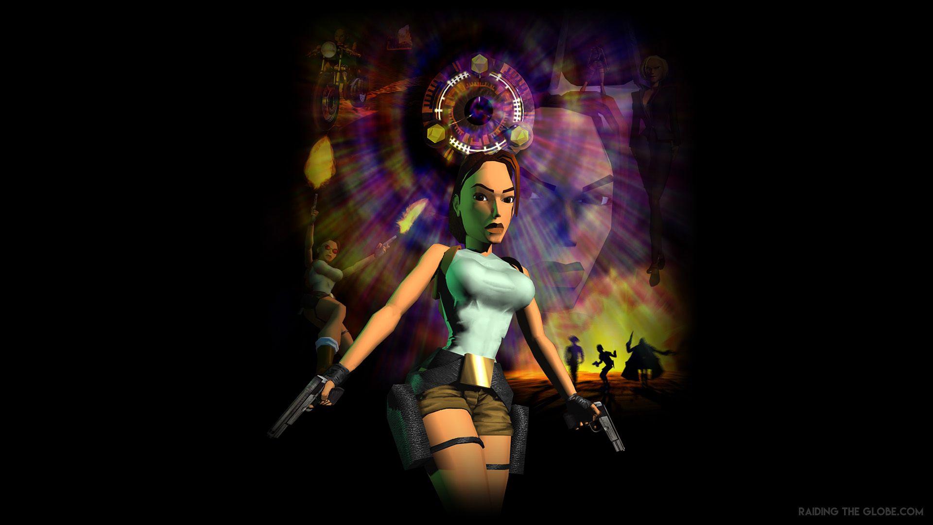 Lara Croft Background