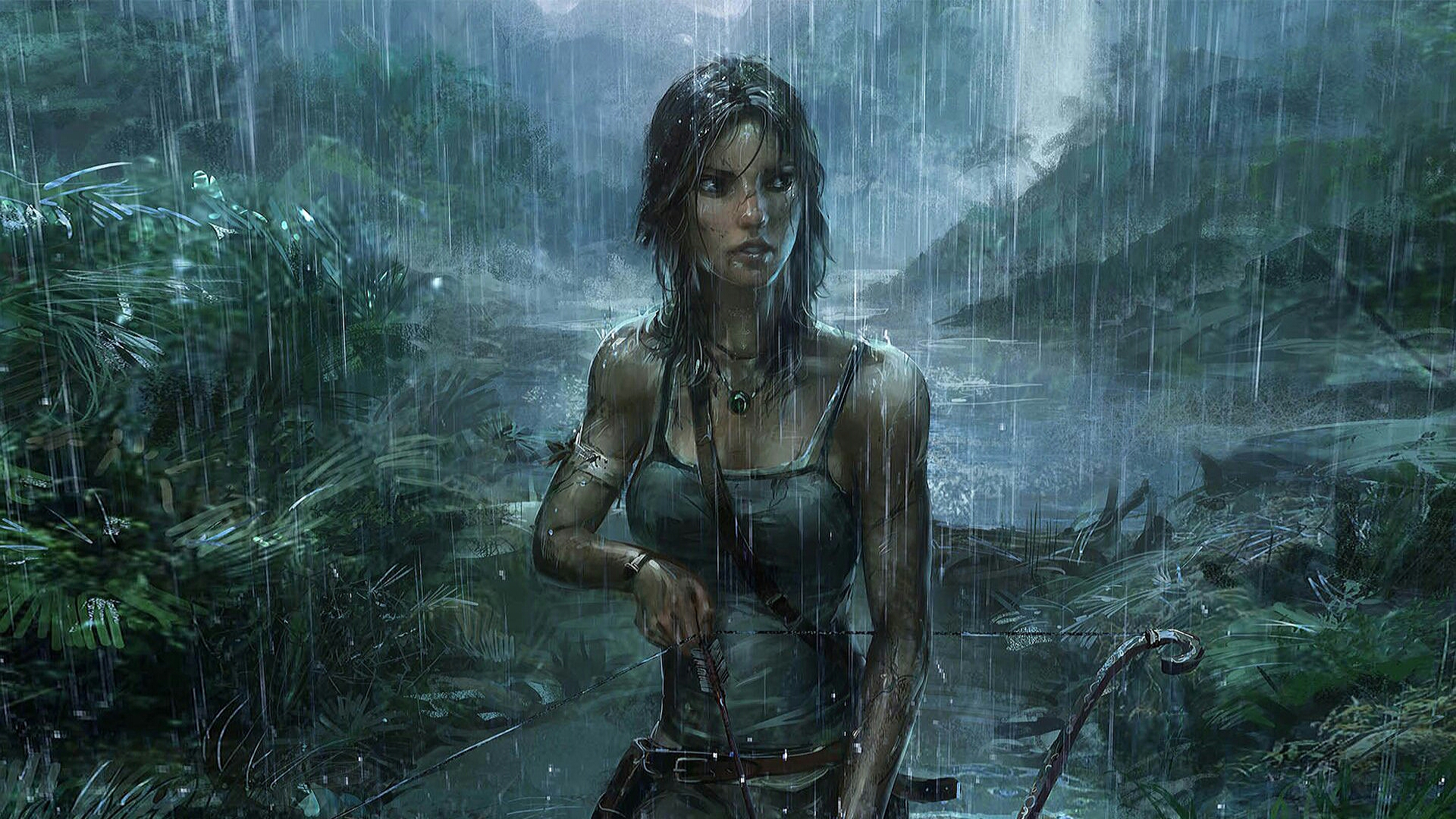 Lara Croft Background