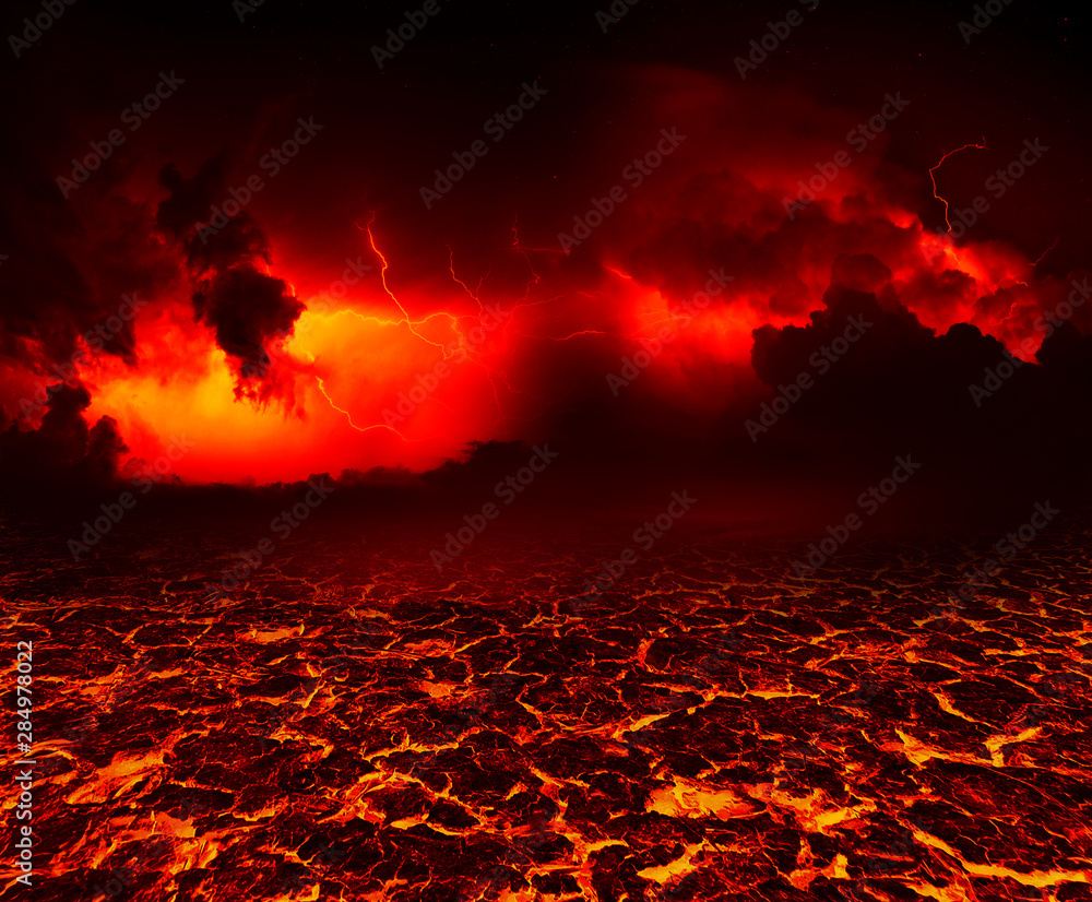 Lava Background