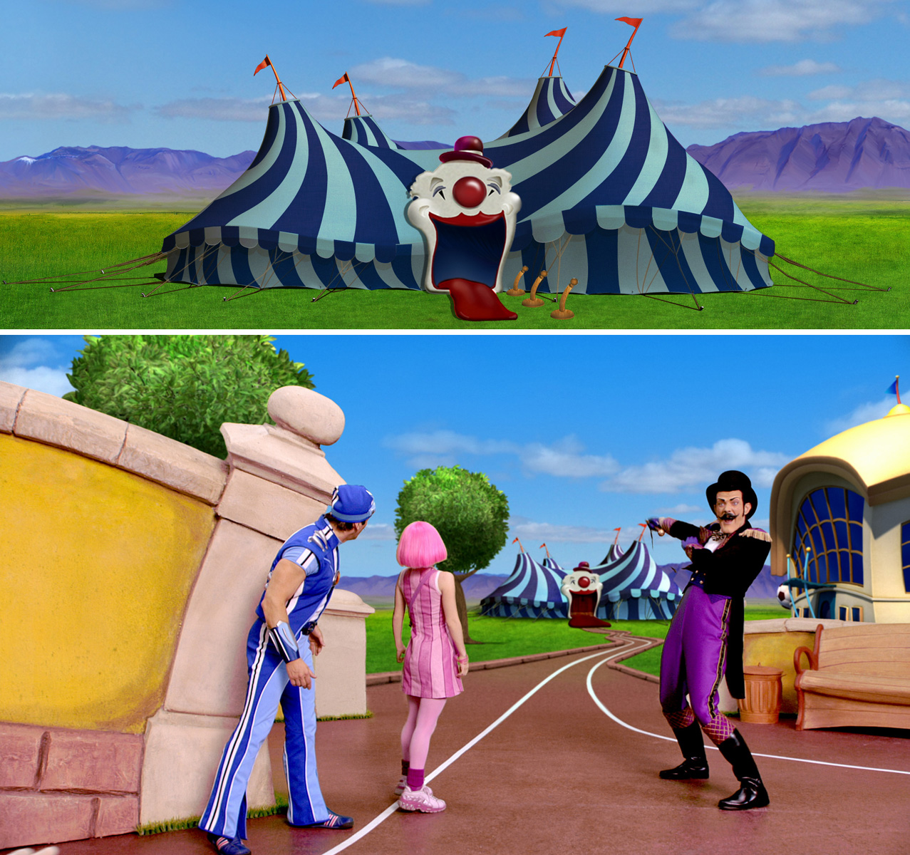 Lazy Town Background