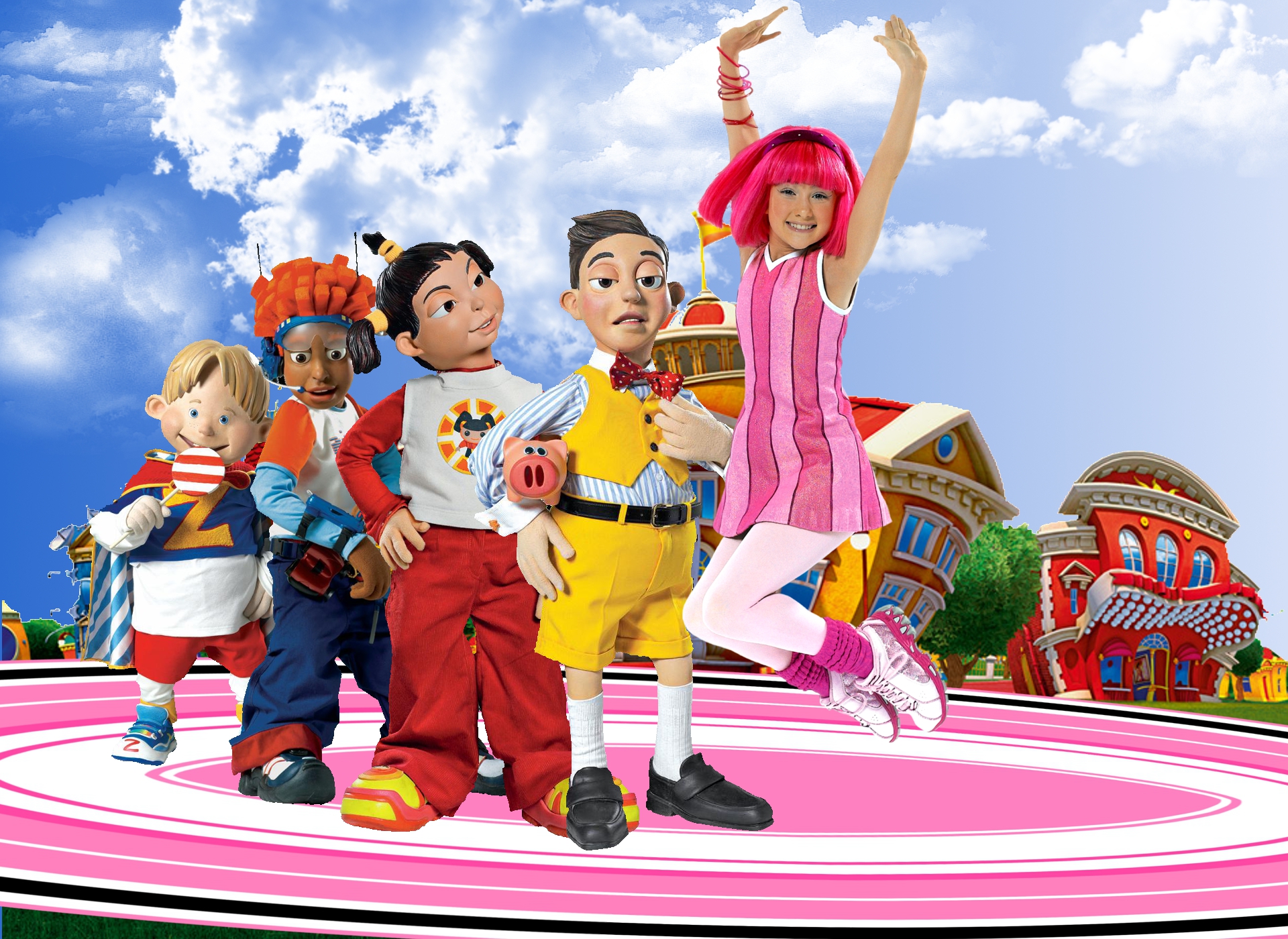 Lazy Town Background