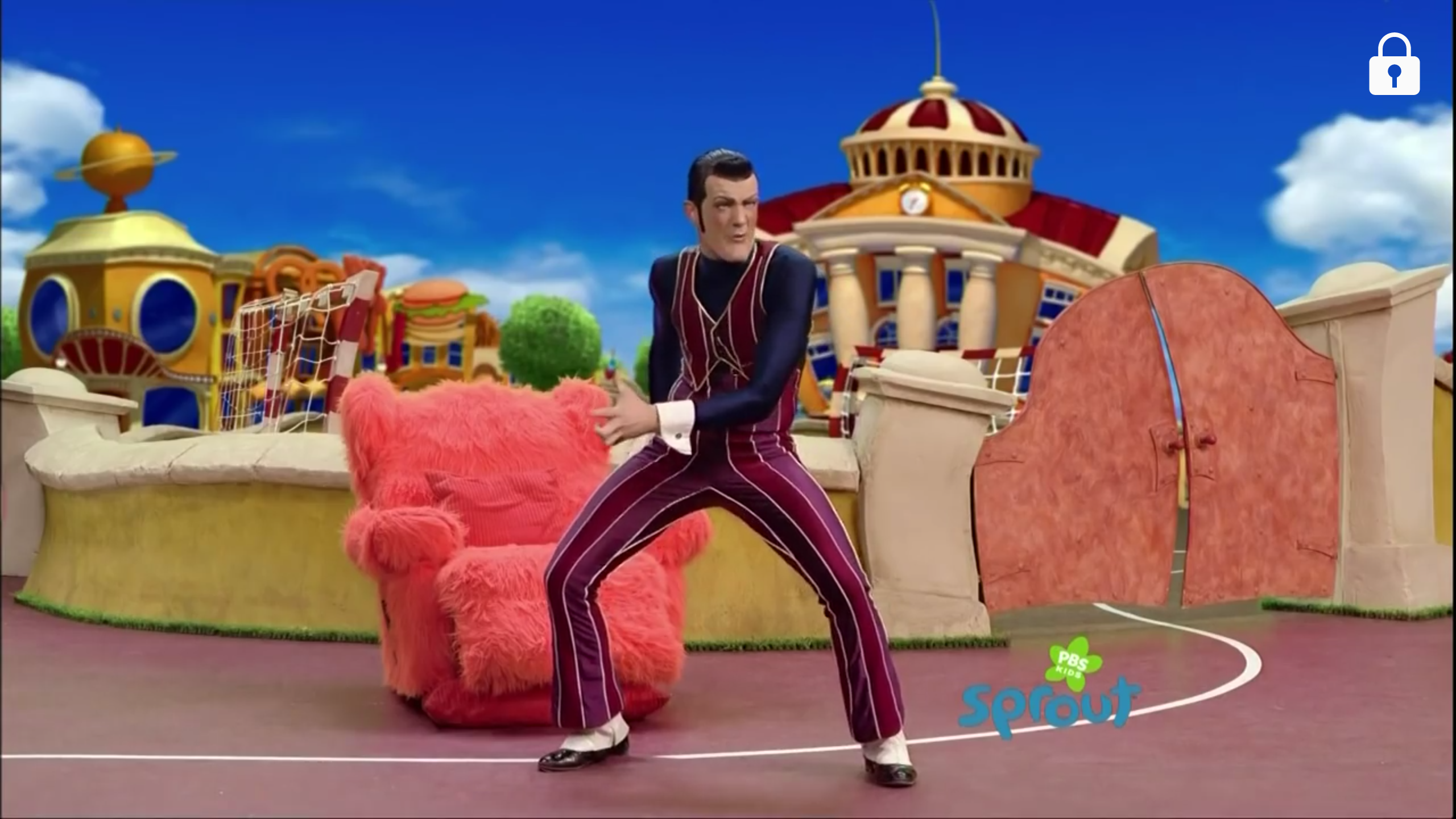 Lazy Town Background