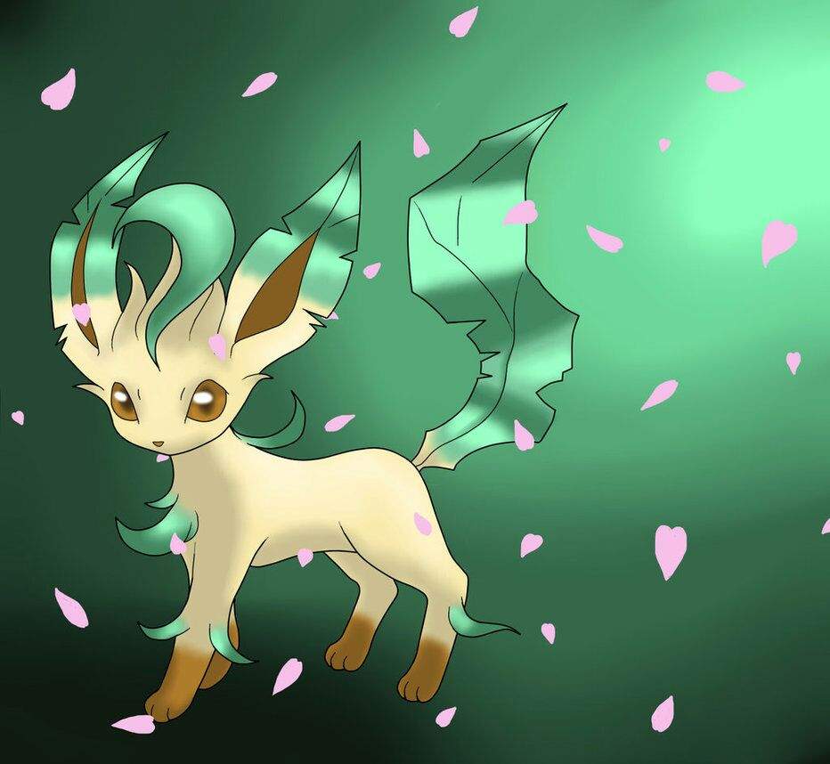 Leafeon Background