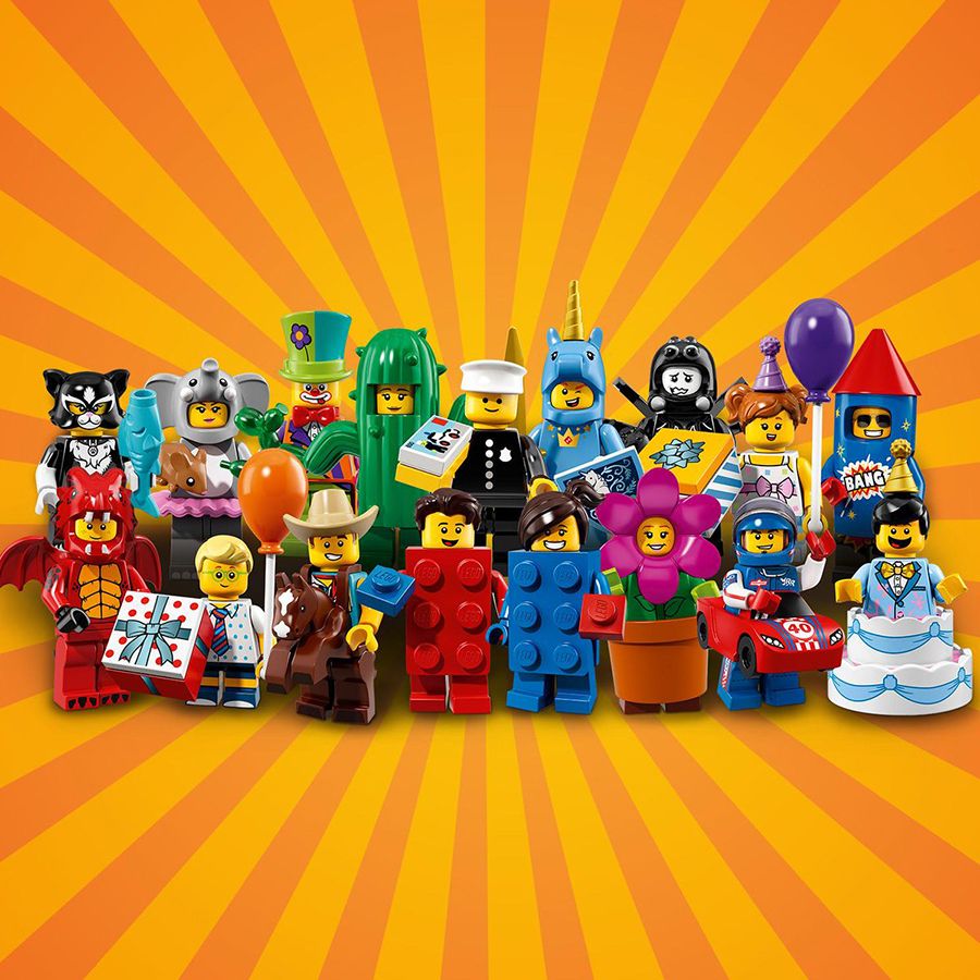 Lego Minifigures Background