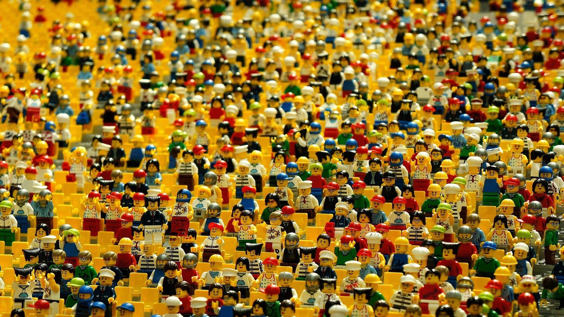 Lego Minifigures Background