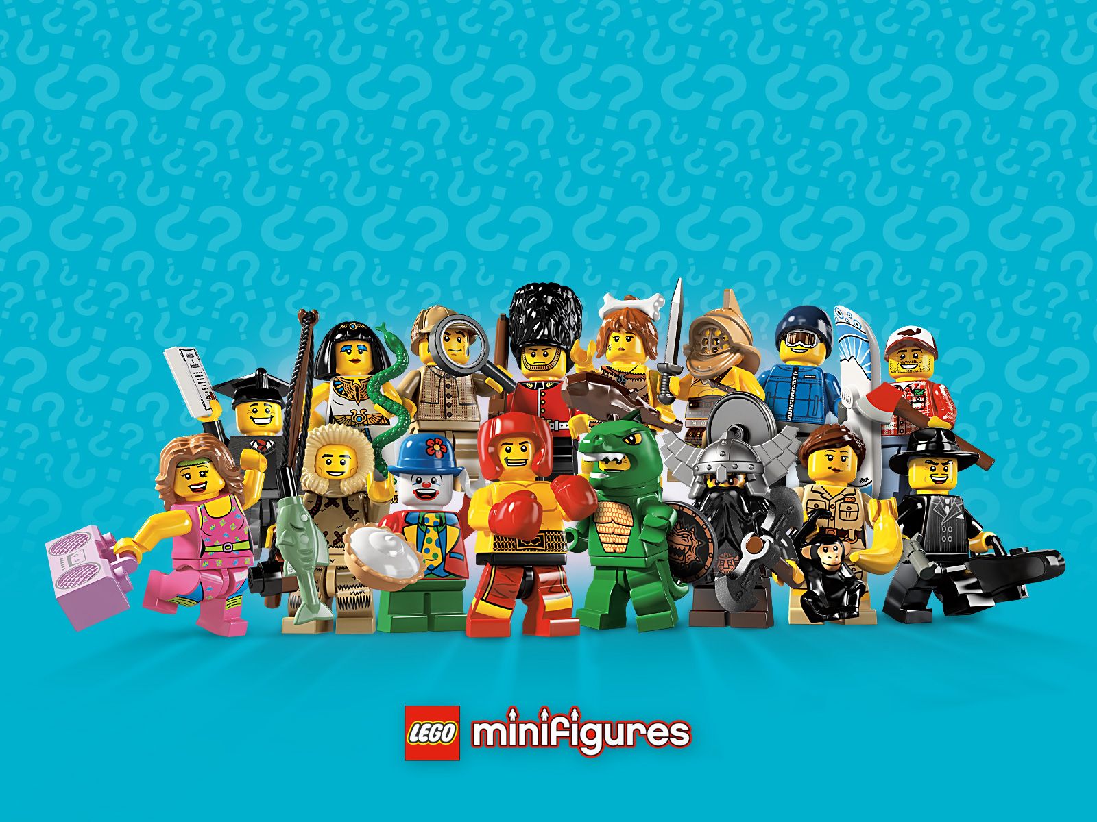 Lego Minifigures Background