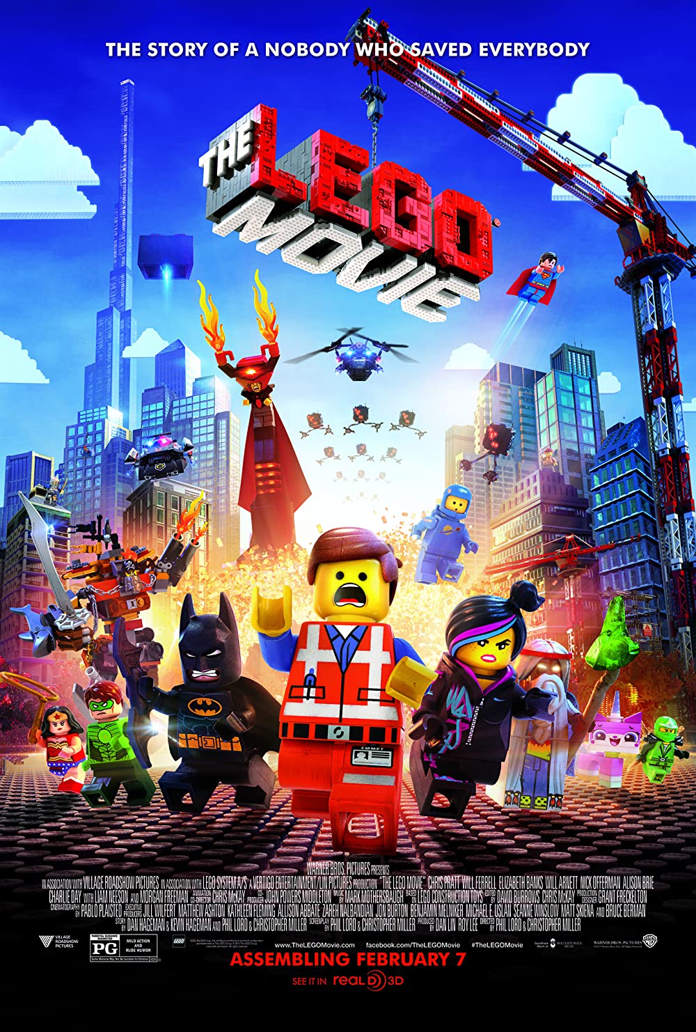 Lego Movie Background