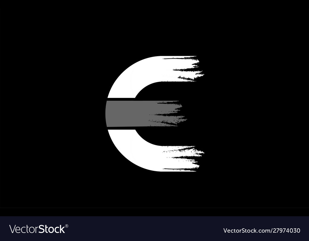 Letter A Black Background