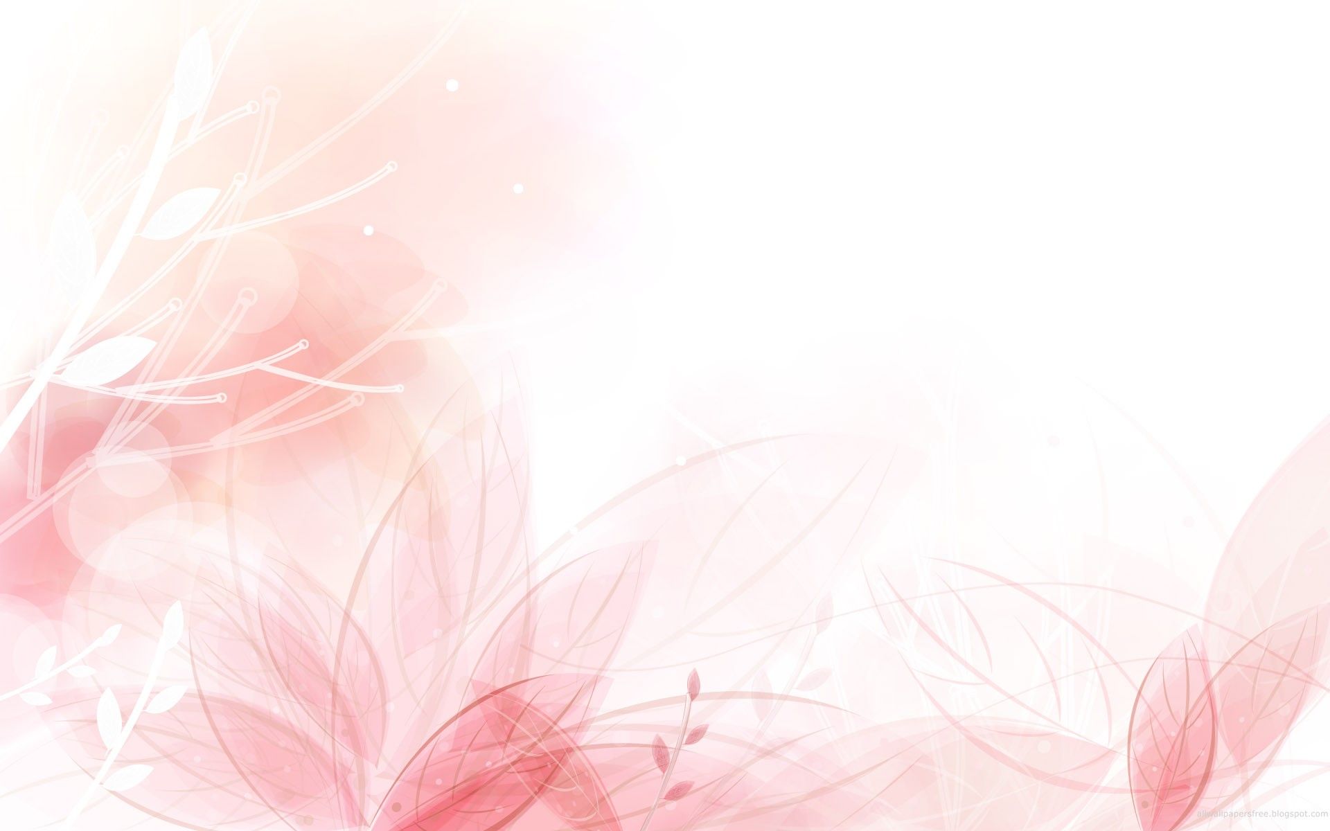 Light Pink And White Background