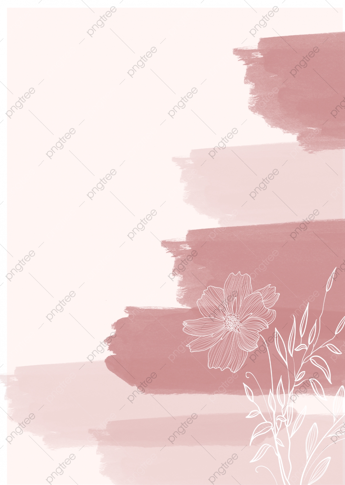 Light Pink And White Background