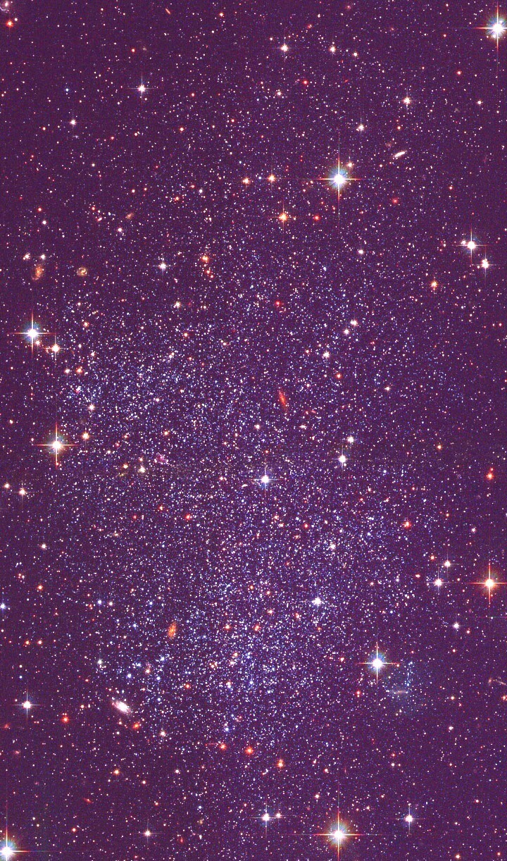 Light Purple Galaxy Background