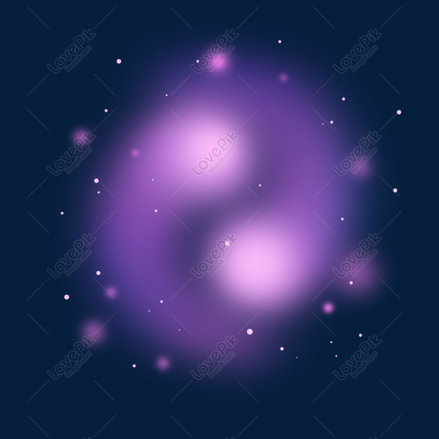 Light Purple Galaxy Background