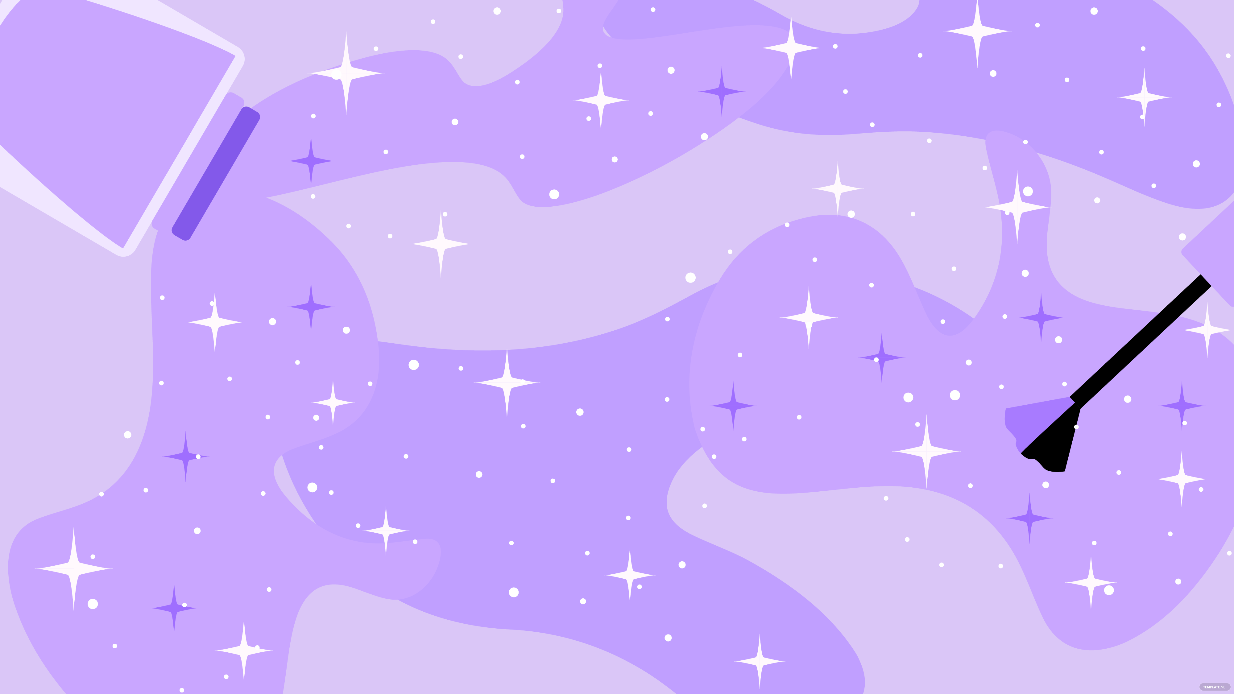 Light Purple Glitter Background