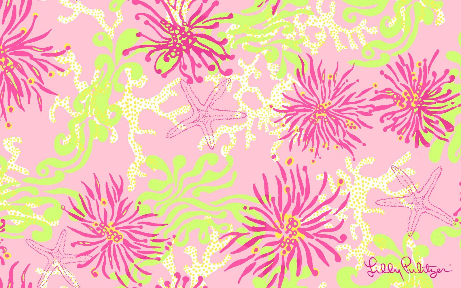 Lilly Pulitzer Screen Backgrounds