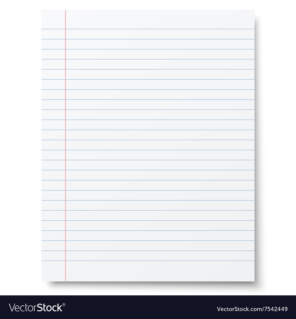 Lined Paper Background