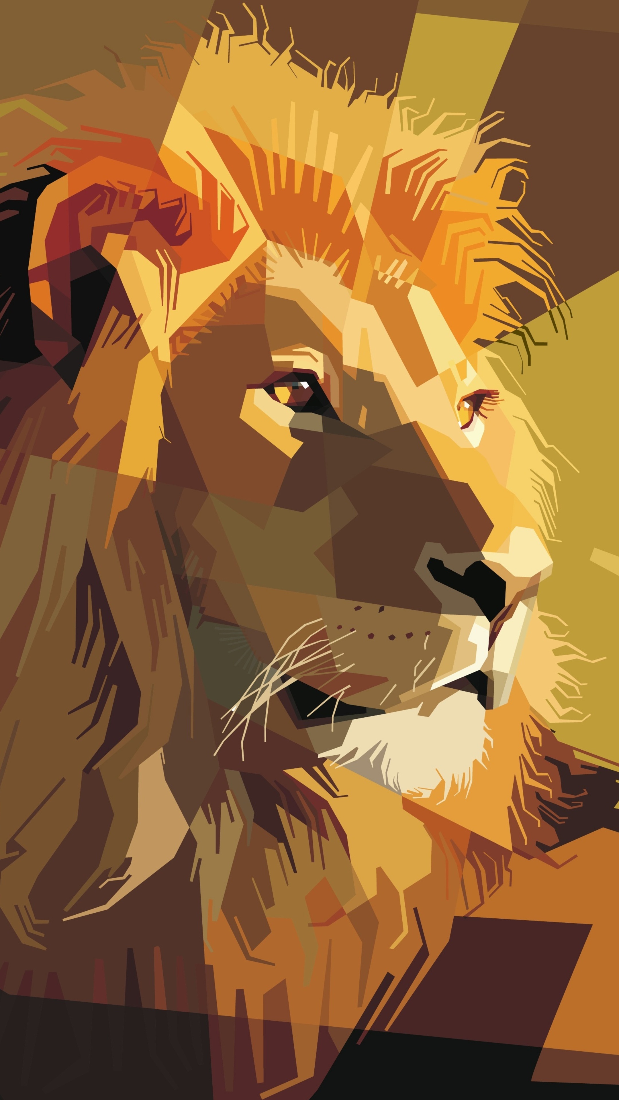 Lion Phone Background