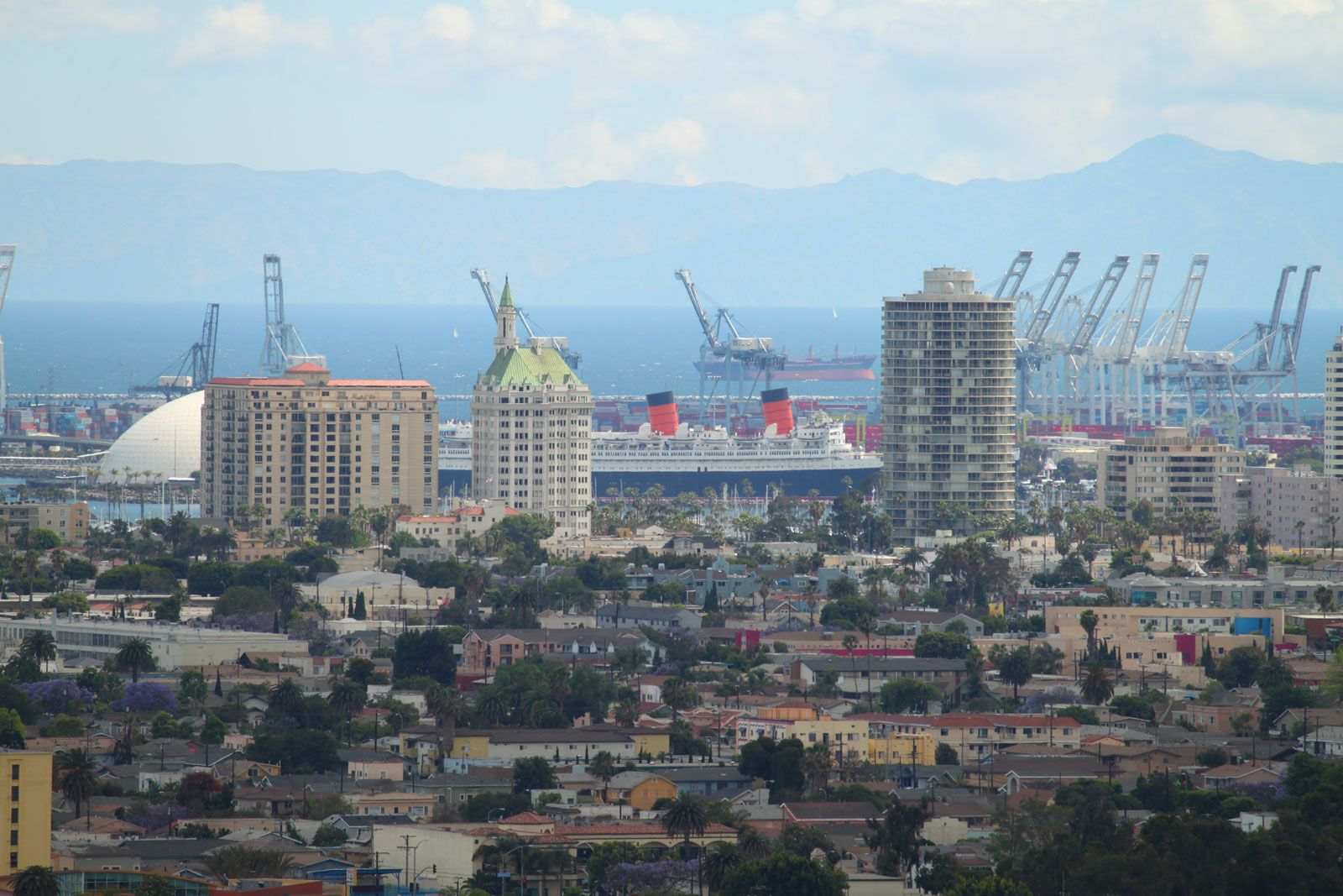 Long Beach Background