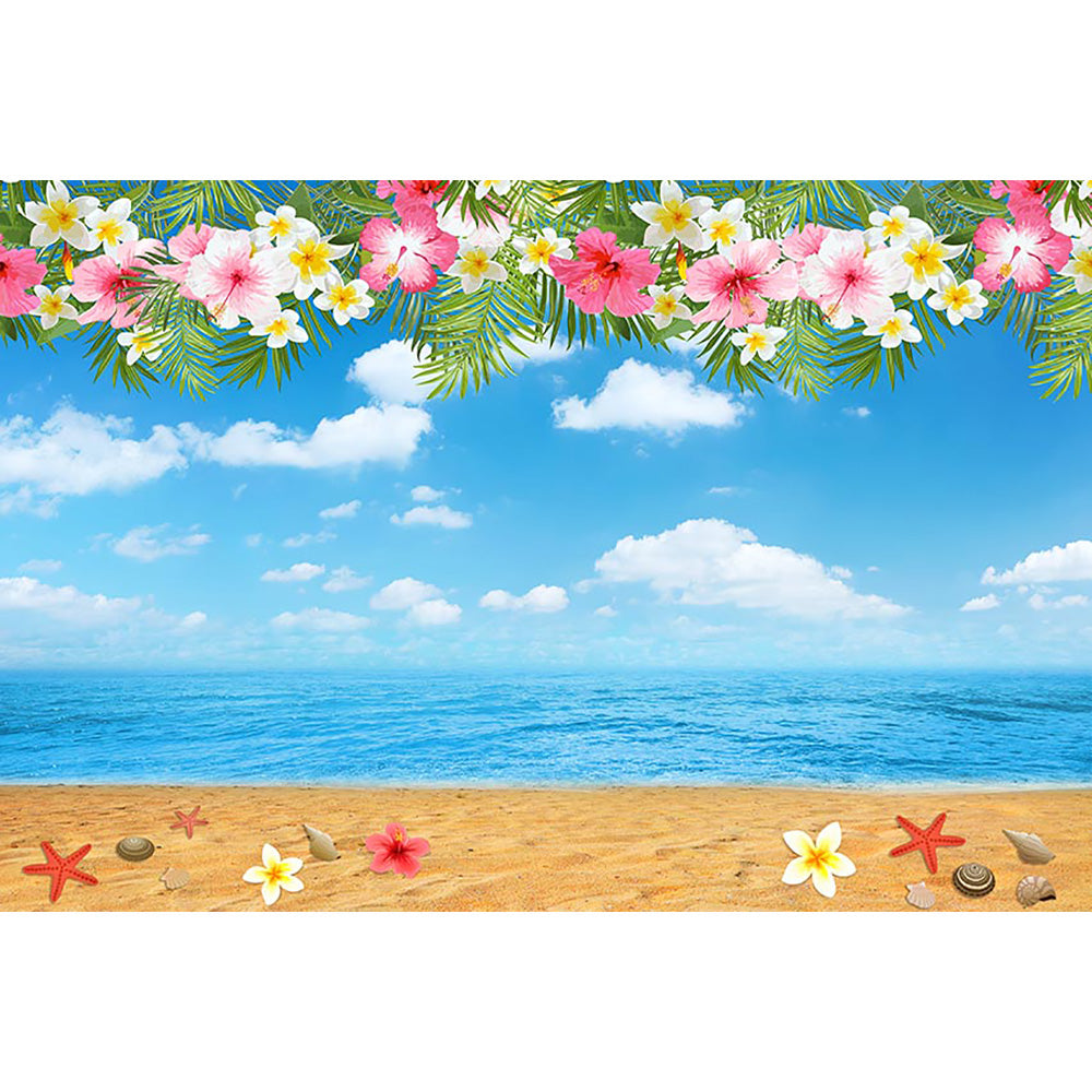 Luau Beach Background