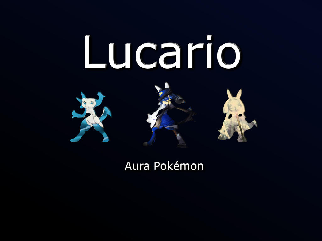 Lucario Background