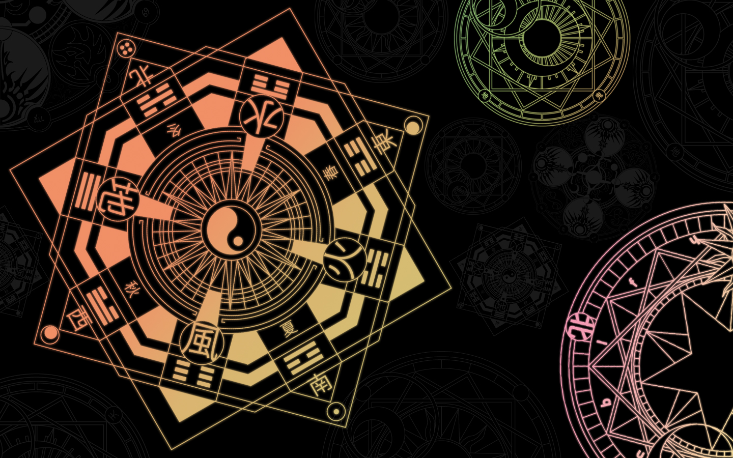 Magic Circle Background